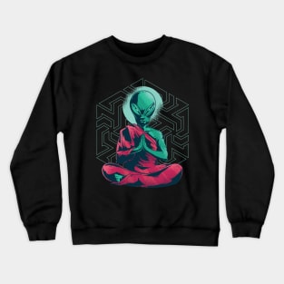 Alien Yoga Crewneck Sweatshirt